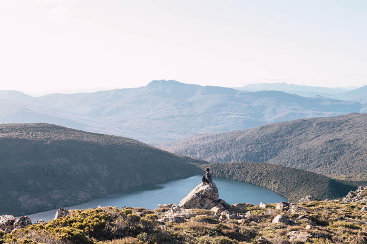 Tasmania Mountain Lake wedding honeymoon destinations